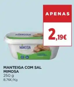 Supercor Manteiga com sal mimosa promoção