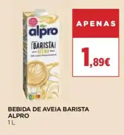 Supercor Bebida de aveia barista alpro promoção