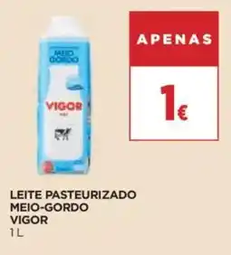 Leite pasteurizado meio-gordo vigor