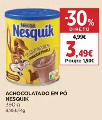 Supercor Achocolatado em pó nesquik promoção