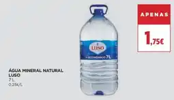 Supercor Água mineral natural luso promoção