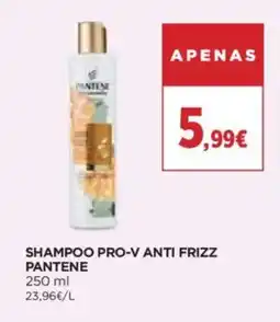 Supercor Shampoo pro-v anti frizz pantene promoção
