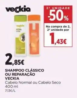 Shampoo clássico ou reparação veckia