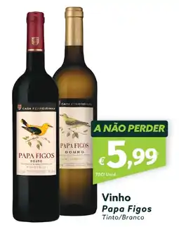 Roque Supermercados Vinho Papa Figos promoção
