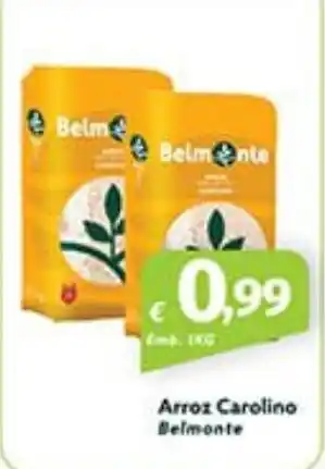 Roque Supermercados Arroz Carolino Belmonte promoção