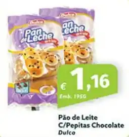 Roque Supermercados Pão de Leite C/Pepitas Chocolate Dulca promoção