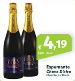 Roque Supermercados Espumante Chave D'oiro promoção