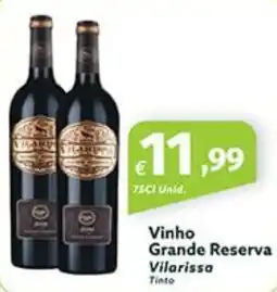 Roque Supermercados Vinho Grande Reserva Vilarissa promoção