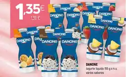 Coviran DANONE logurte líquido promoção