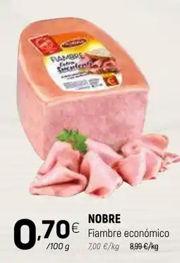 Coviran NOBRE Fiambre económico promoção