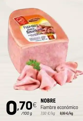 Coviran NOBRE Fiambre económico promoção