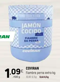 Coviran COVIRAN Fiambre perna extra promoção