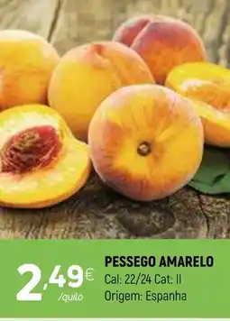 Coviran Pessego amarelo promoção