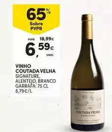 Continente Quinta velha - vinho coutada promoção