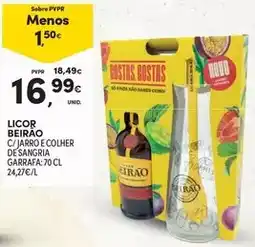 Continente Licor beirao - licor promoção