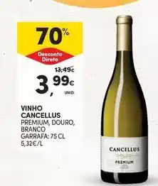 Continente Cancellus - vinho promoção
