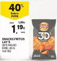 Continente Lay's - snacks fritos promoção
