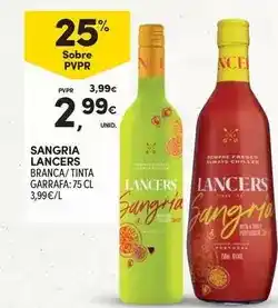 Continente Lancers - sangria lancers promoção