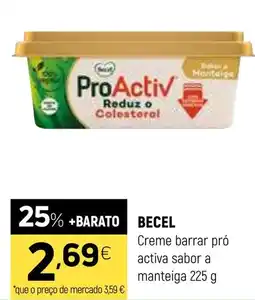 Coviran BECEL Creme barrar pró activa sabor a manteiga promoção
