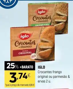 Coviran IGLO Crocantes frango original ou parmesão & ervas promoção