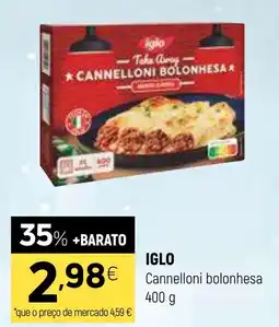 Coviran IGLO Cannelloni bolonhesa promoção