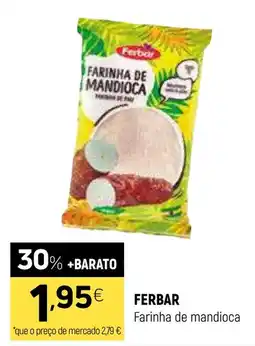 Coviran Ferbar Farinha de mandioca promoção