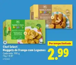 Lidl Chef select - nuggets de frango com legumes promoção