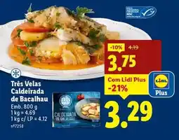 Lidl Lidl - très velas caldeirada de bacalhau promoção