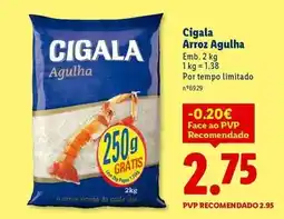 Lidl Cigala - arroz promoção