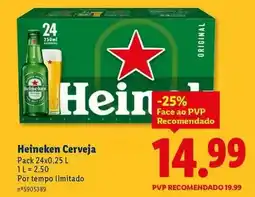 Lidl Heineken - cerveja promoção