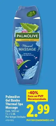 Lidl Palmolive - gel banho promoção