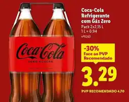 Lidl Coca cola - coca-cola refrigerante com gas promoção
