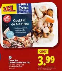 Lidl Ocean sea - cocktail de marisco xxl promoção