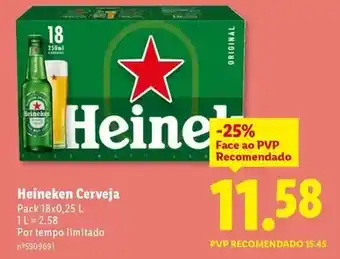 Lidl Heineken - cerveja promoção