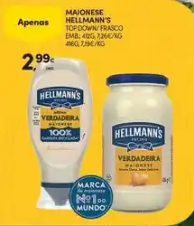 Continente Hellmann's - maionese promoção