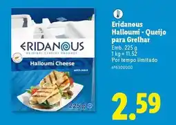 Lidl Eridanous - heloumi - queijo para grelhar promoção