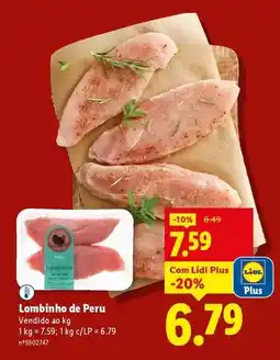 Lidl com - lombinho de peru promoção