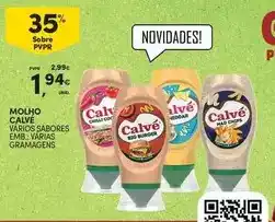 Continente Calvé - molho promoção