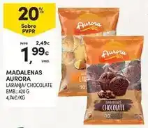 Continente Aurora - madalenas promoção