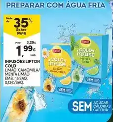 Continente Lipton - infusoes promoção