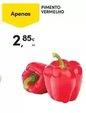 Continente Pimento vermelho promoção