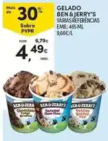 Continente Ben&jerry´s - gelado promoção