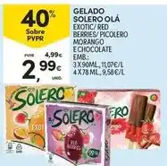 Continente Solero - gelado olá promoção
