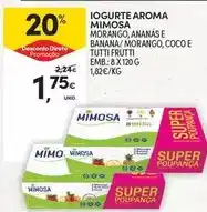 Continente Mimosa - iogurte promoção