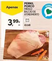 Continente Pernil porco promoção