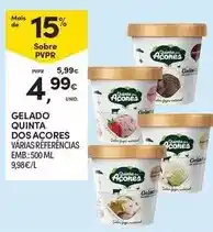 Continente Gelado quinta dos açores promoção