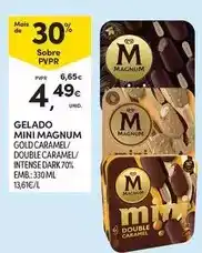 Continente Magnum - gelado mini promoção