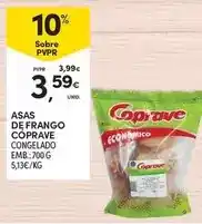 Continente Asas de frango promoção
