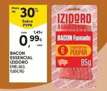 Continente Izidoro - bacon essencial promoção