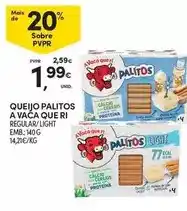 Continente A+ - palitos a vaca que ri promoção